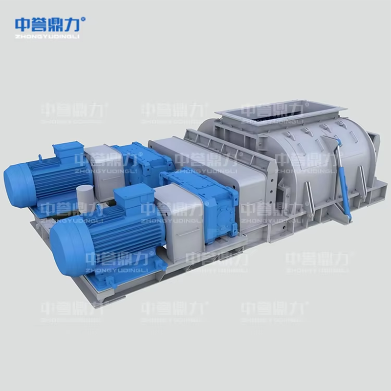 Двухвалковая зубчатая дробилка