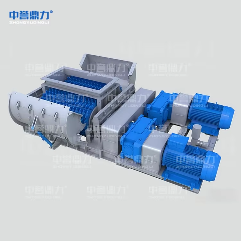 Двухвалковая зубчатая дробилка