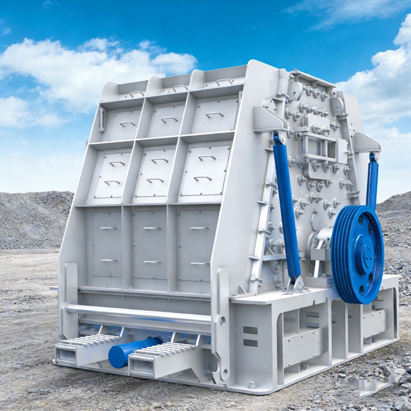 Двухкамерная дробилка для твердых пород