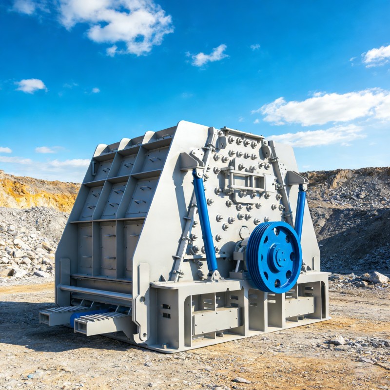 Двухкамерная дробилка для твердых пород