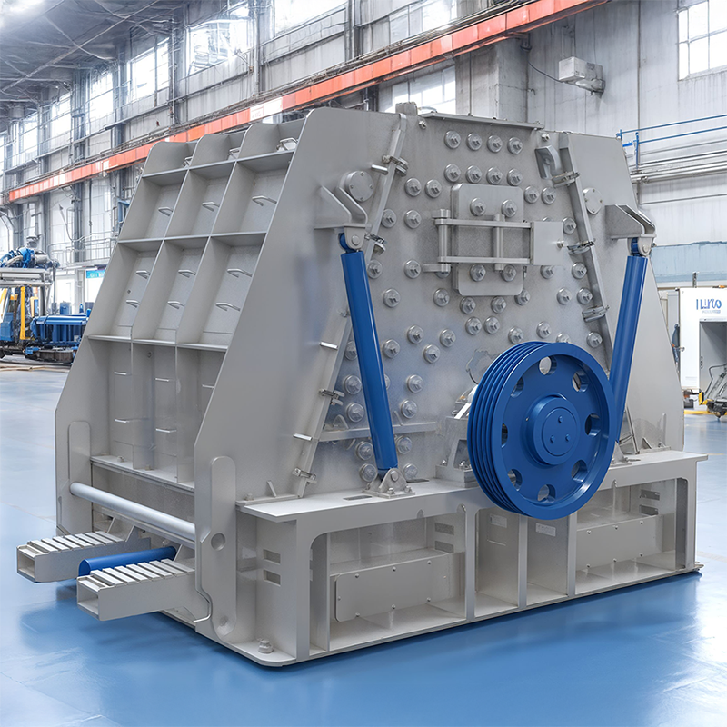 Двухкамерная дробилка для твёрдых пород