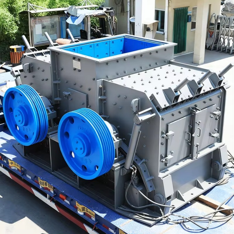 Двухроторная дробилка для производства песка