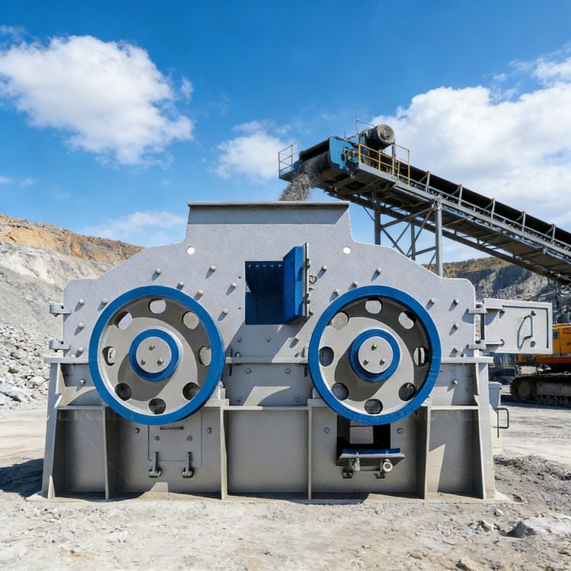 Двухроторная машина для производства песка