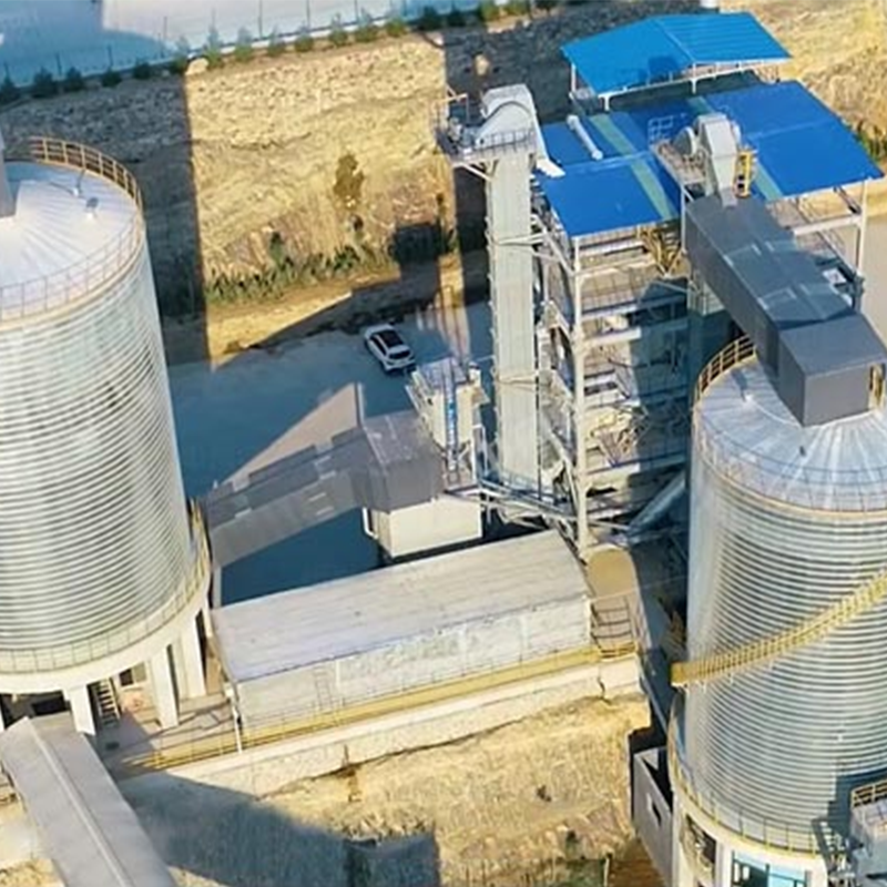 Интегрированная башенная установка для сухого производства песка