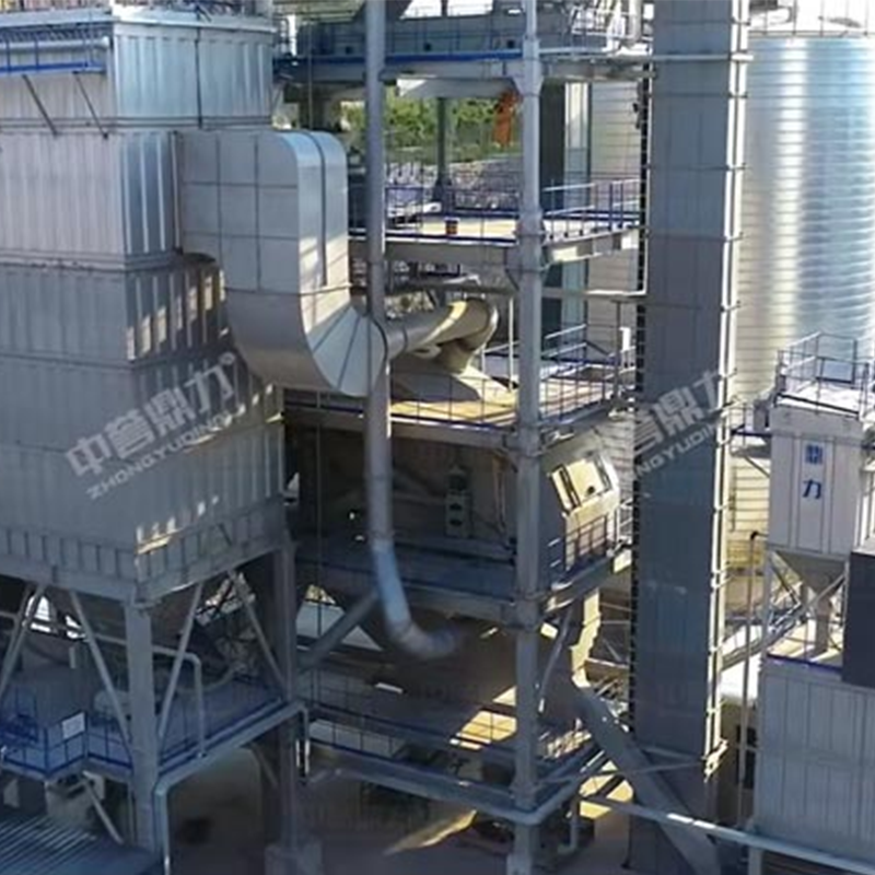 Интегрированная башенная установка для сухого производства песка