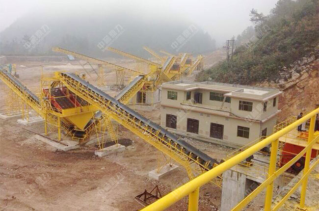 Карьерная линия по переработке синего камня производительностью 1500 тч (300)1569