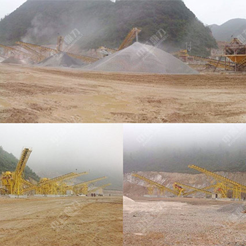 Карьерная линия по переработке синего камня производительностью 1500 т/ч (300)