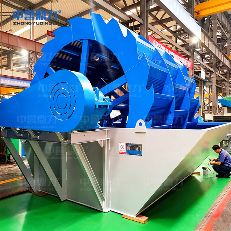 Колёсно-ковшовая пескомойка