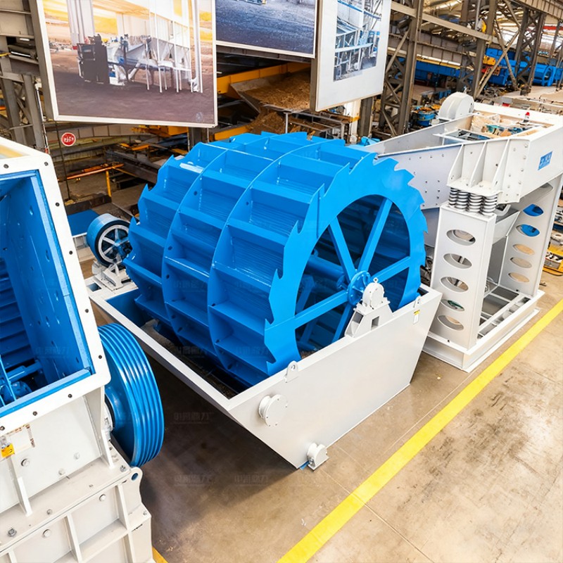 Колёсно-ковшовая пескомойка