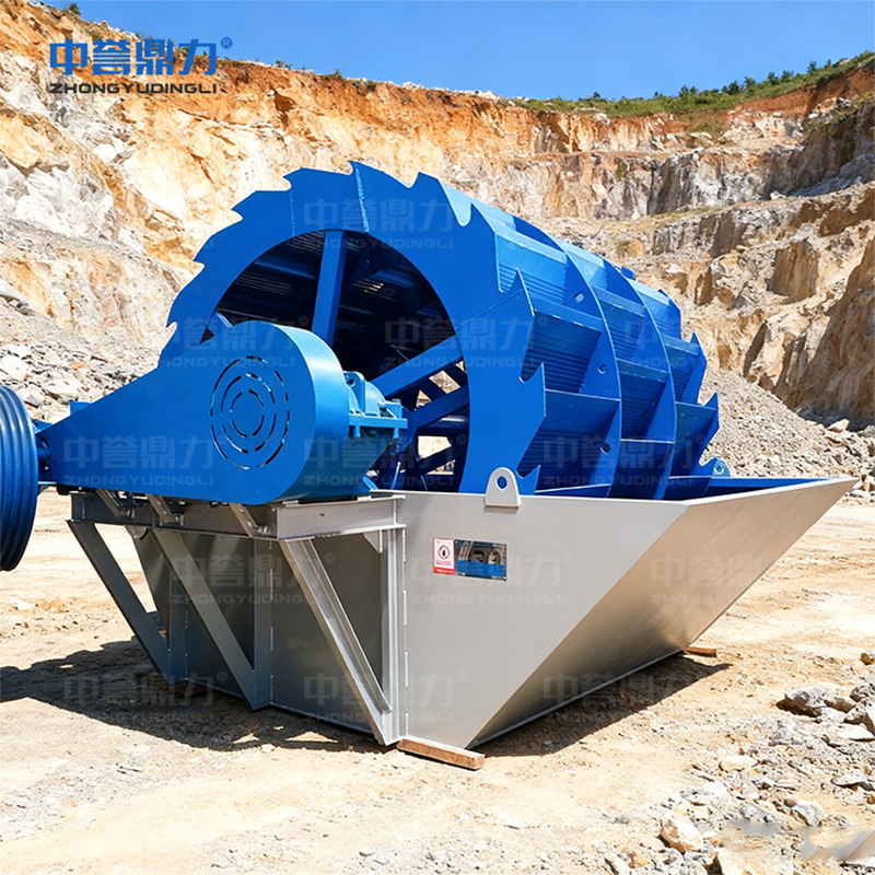 Колёсно-ковшовая пескомойка