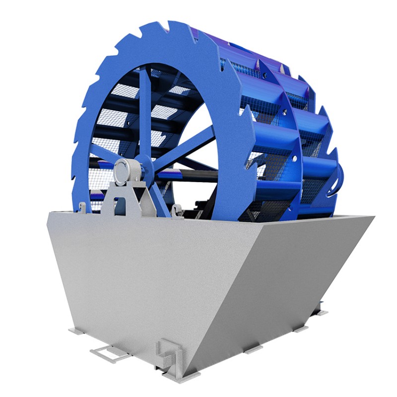 Колёсно-ковшовая пескомойка