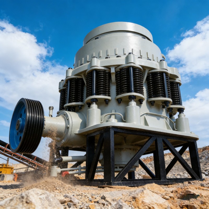 Комбинированная конусная дробилка