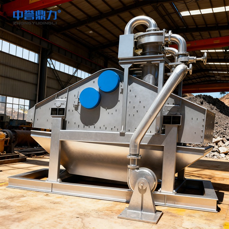 Комбинированный аппарат для регенерации мелкого песка