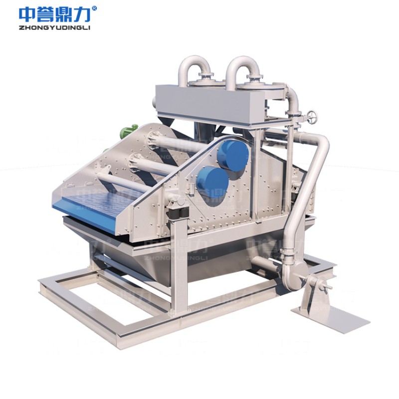 Комбинированный аппарат для регенерации мелкого песка