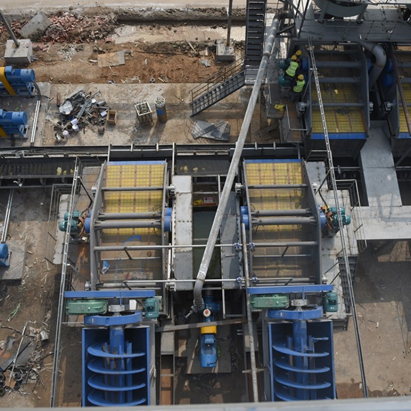 Комплексная установка для извлечения мелкого песка