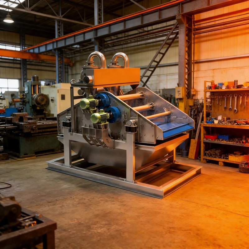 Комплексная установка для извлечения мелкого песка