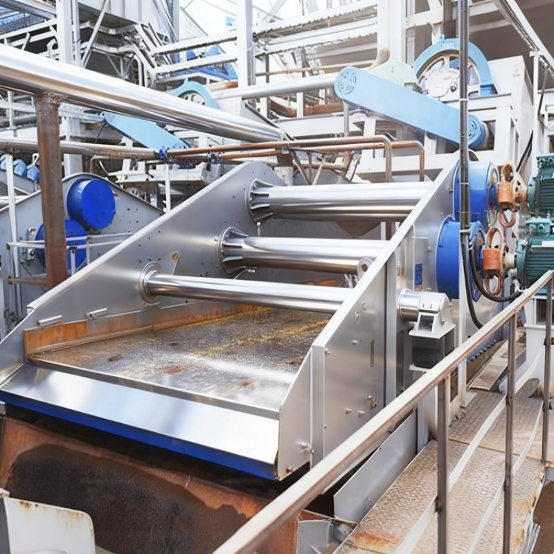 Комплексная установка для извлечения мелкого песка