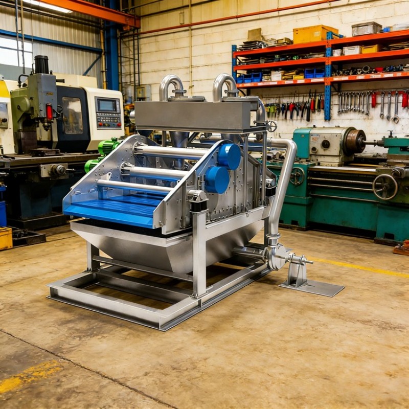 Комплексная установка для извлечения мелкого песка