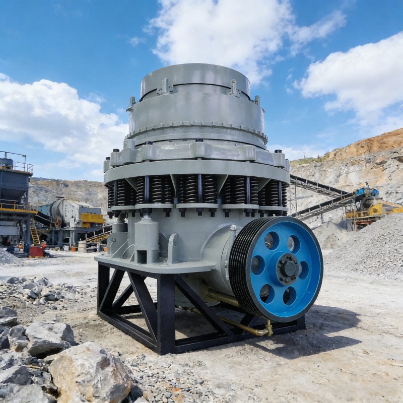 Конусная дробилка серии ПСЖ