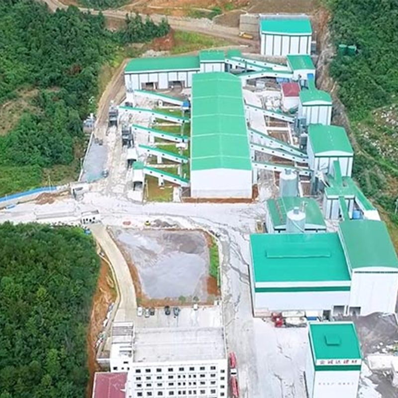 Линия по дроблению и производству песка из известняка производительностью 700–1000 тонн в час