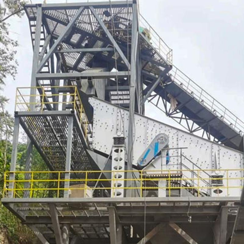 Линия по дроблению известняка производительностью 1,2 млн тонн в год