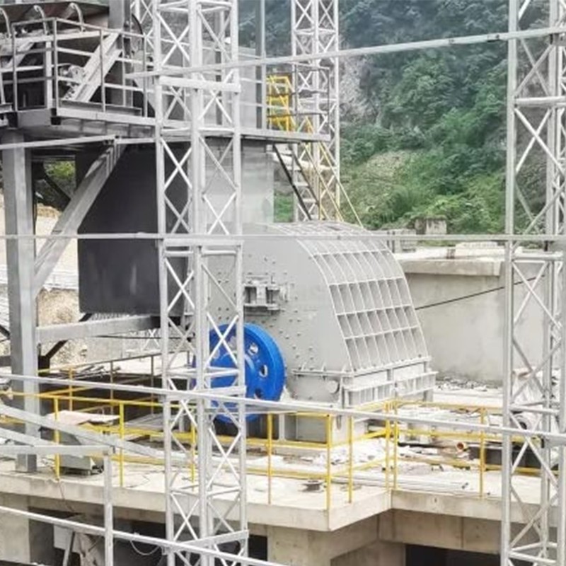 Линия по дроблению известняка производительностью 1,2 млн тонн в год