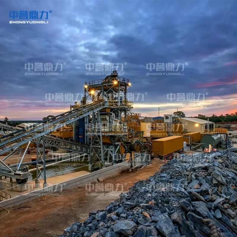 Линия по дроблению кварцевой железной руды: индивидуальные решения.