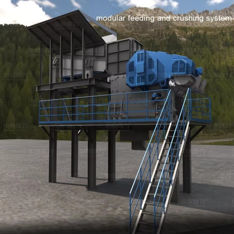 Линия по дроблению кварцевой железной руды: индивидуальные решения.