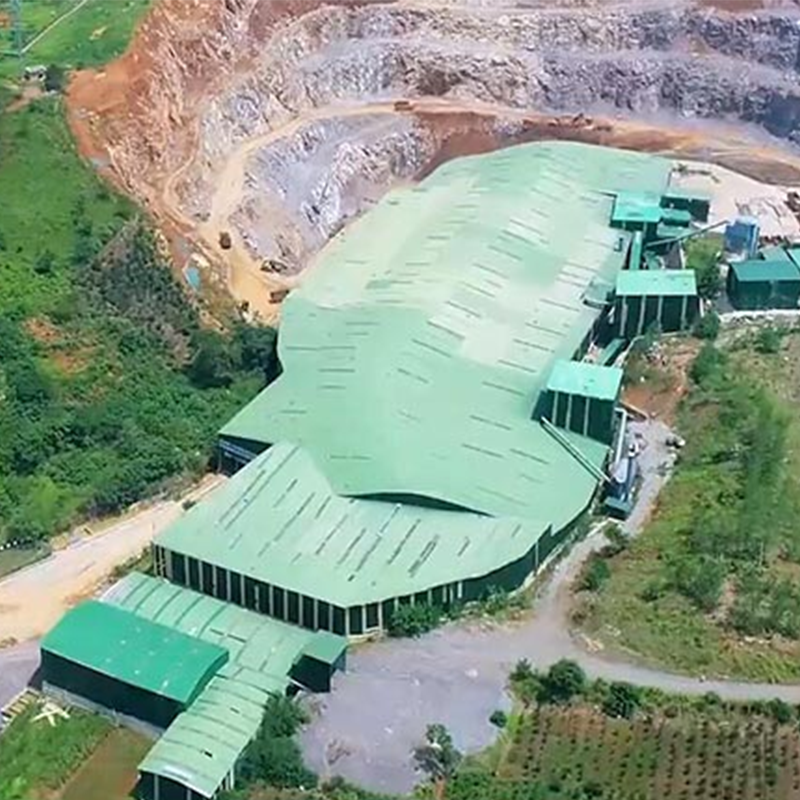 Линия по переработке известняка производительностью 800–900 тонн в час