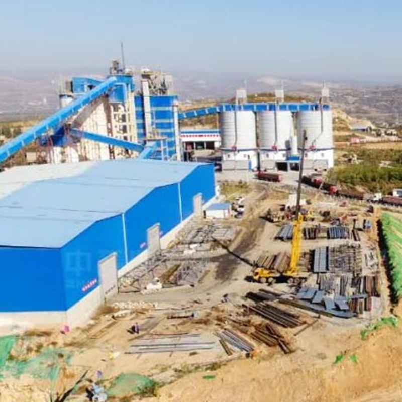 Линия по производству песчано-гравийного материала из известняка производительностью 1000 т/ч (300)