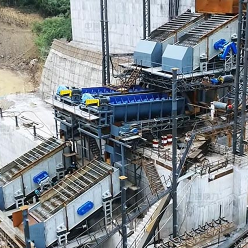 Линия по производству песчано-гравийных заполнителей производительностью 2000 тонн в час