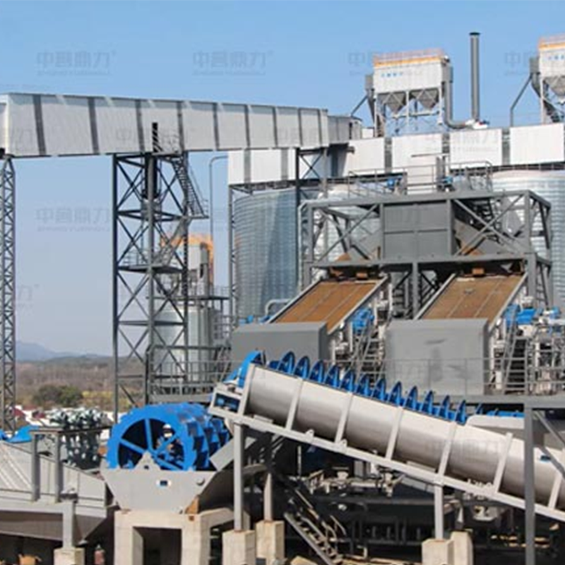 Линия по производству песчано-гравийных заполнителей производительностью 4 млн тонн в год