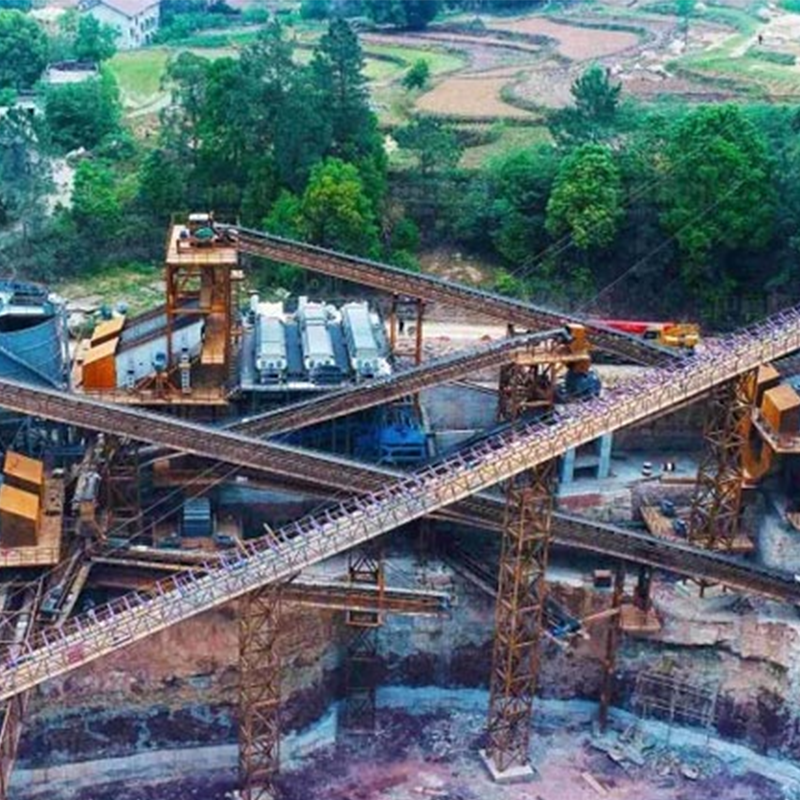 Линия по производству промытых песчано-гравийных заполнителей производительностью 1000 тонн в час