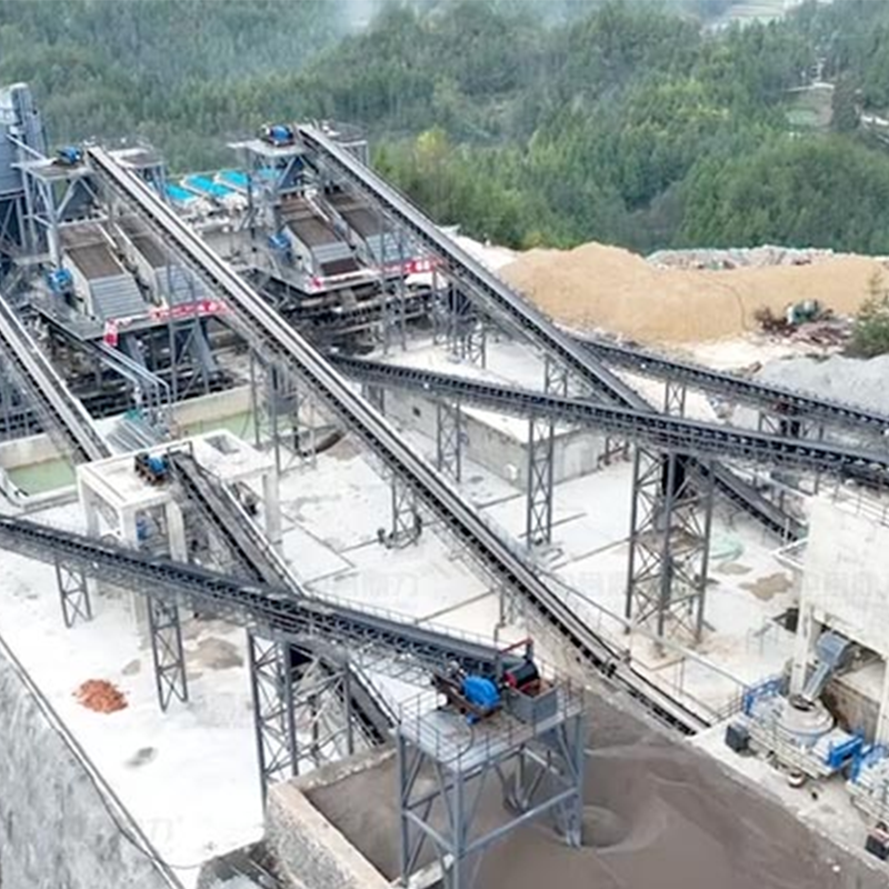 Линия по производству строительного каменного материала производительностью 2 млн тонн в год