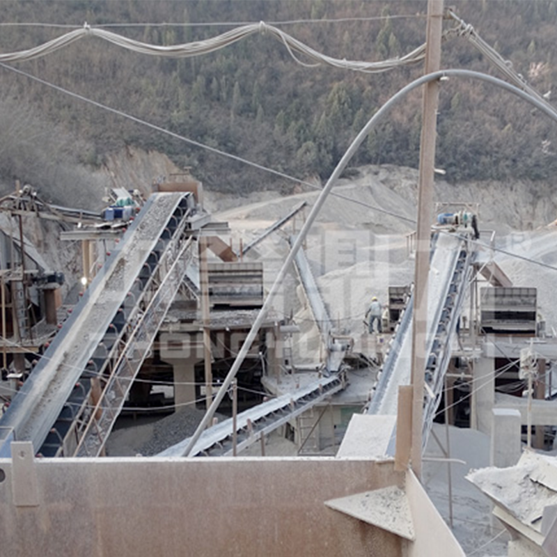 Линия по производству щебня из доломита производительностью 800 т/ч (160)