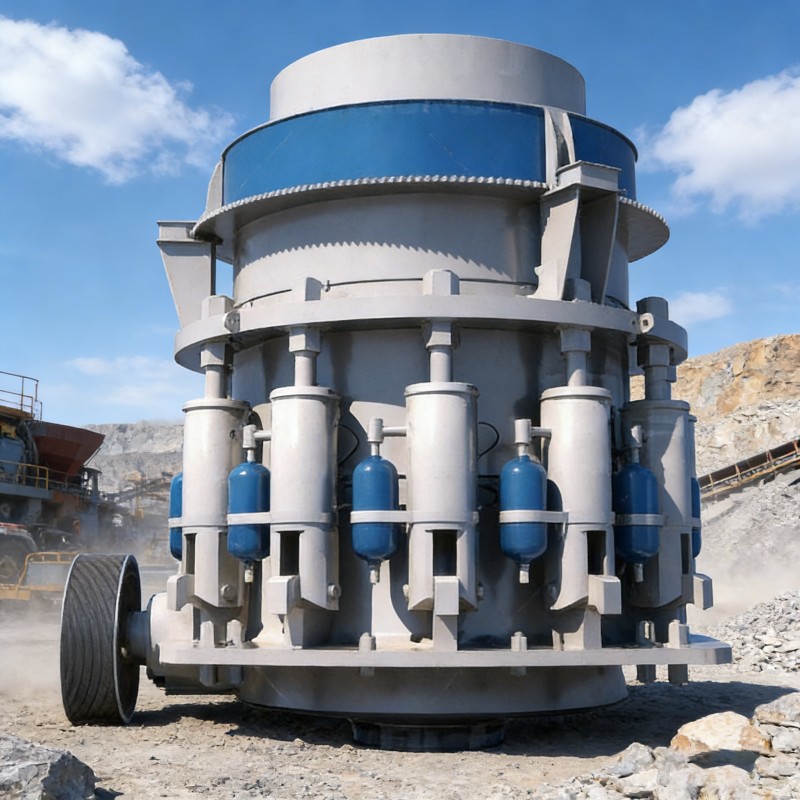 Многоцилиндровая конусная дробилка