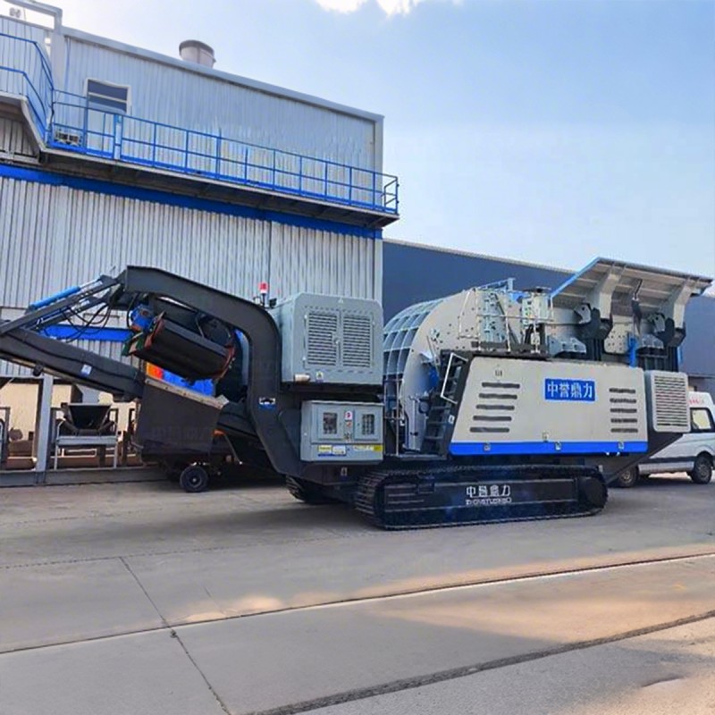 Мобильная дробильно-сортировочная станция