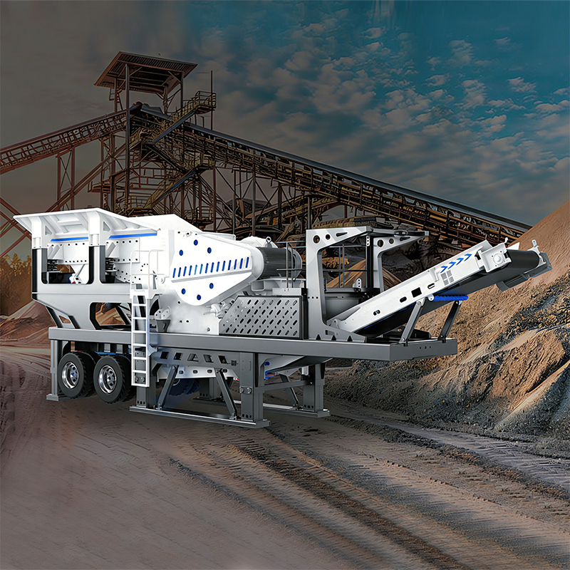 Мобильная станция грубого дробления