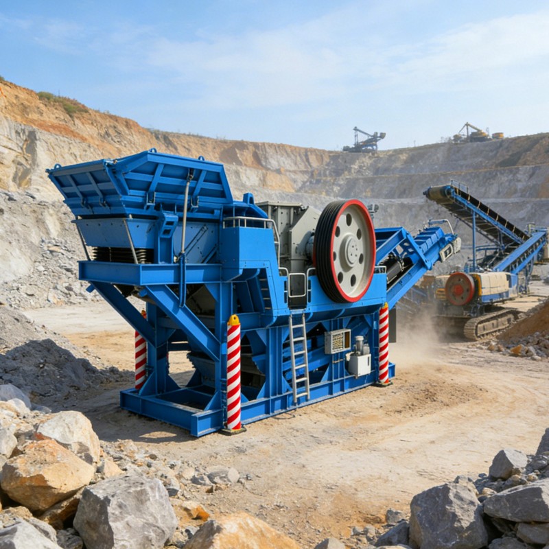 Модульная дробильно-сортировочная машина Чжунюй Динли DL 350