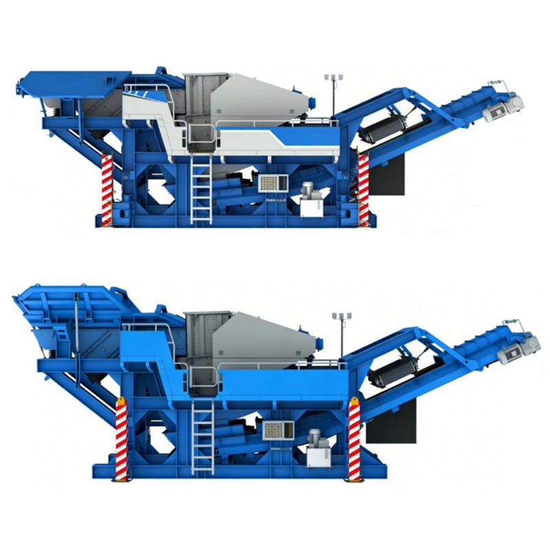 Модульная дробильно-сортировочная машина Чжунюй Динли DL 350