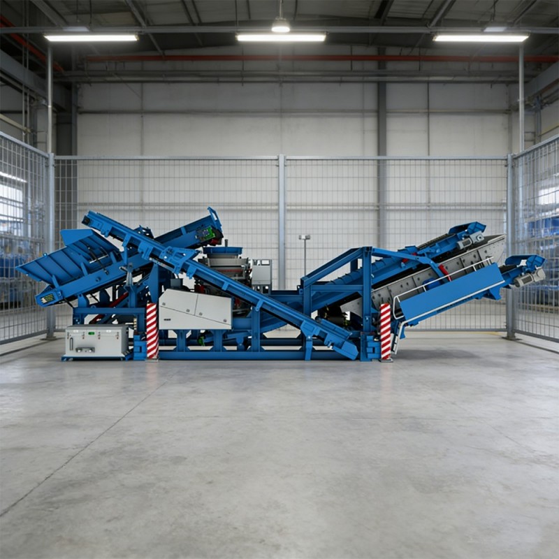 Модульная стальная конусная дробилка (DL300R)