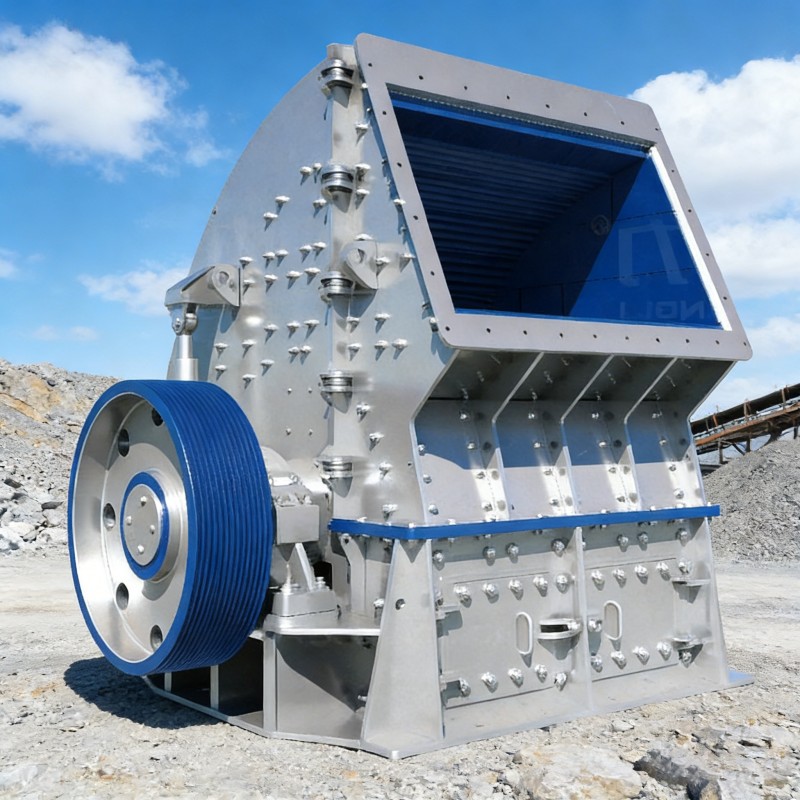 Мощная ударная дробилка молоткового типа