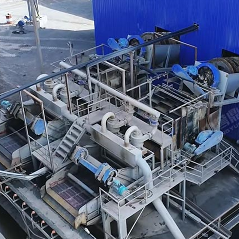 Новый проект по производству искусственного песчано-гравийного заполнителя производительностью 800–1000 тонн в час