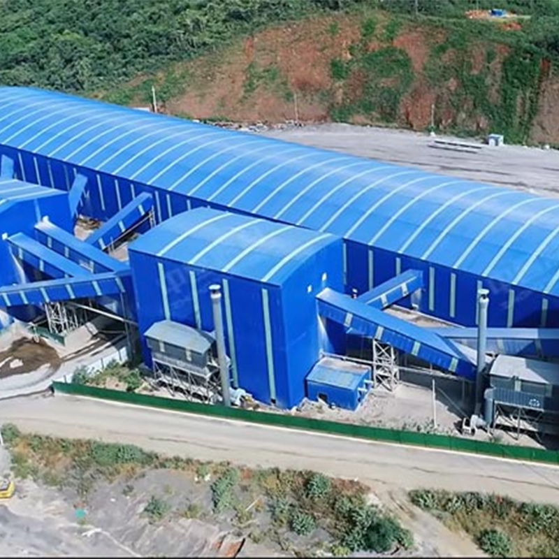 Новый проект по производству искусственного песчано-гравийного заполнителя производительностью 800–1000 тонн в час