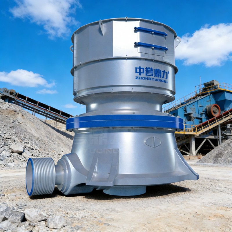 Одноцилиндровая конусная дробилка