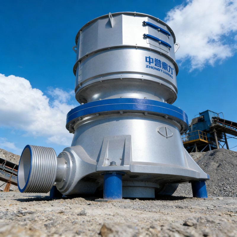 Одноцилиндровая конусная дробилка