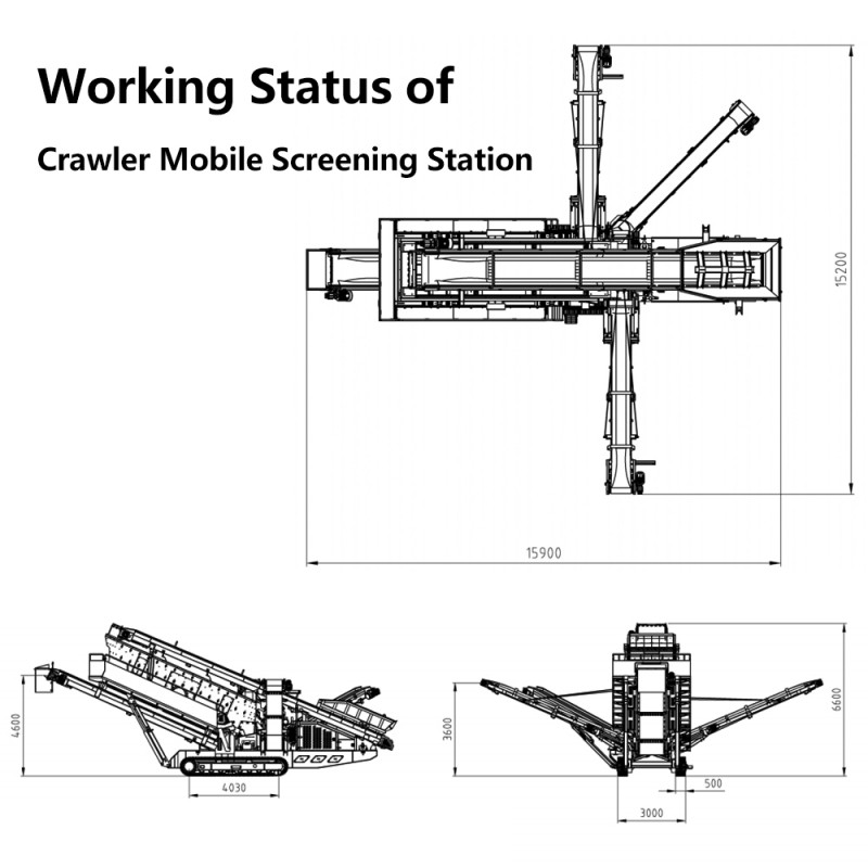 Передвижная сортировочная станция на гусеничном ходу DL2160 – высокоэффективная сортировка и просеивание, гибко адаптируемая к различным сценариям обработки заполнителей.