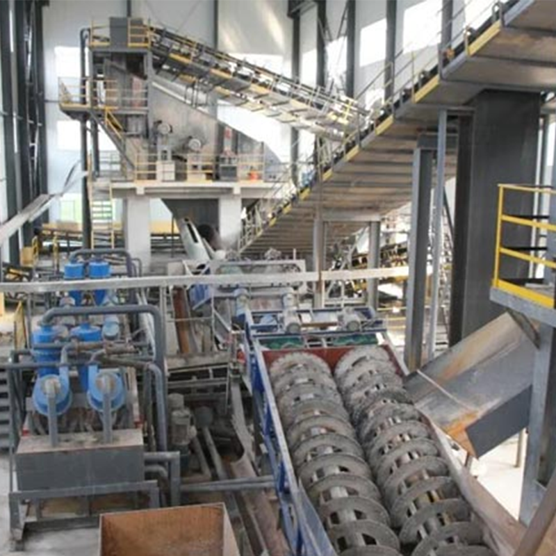 Применение ударно-формовочной дробилки для производства песка серии DLVS1-1263