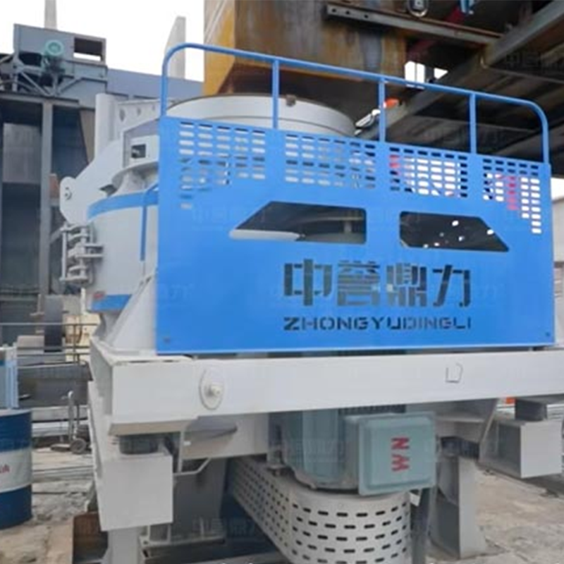 Применение ударно-формовочной дробилки для производства песка серии DLVS1-1263