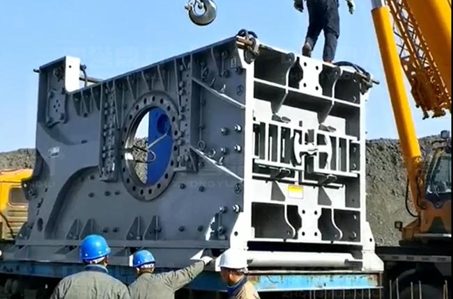 Проект дробления железной руды горизонтальной гирационной дробилкой DLHGC (230)1569